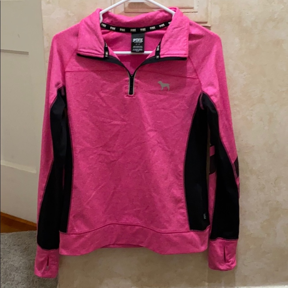 Pink Quarter Zip